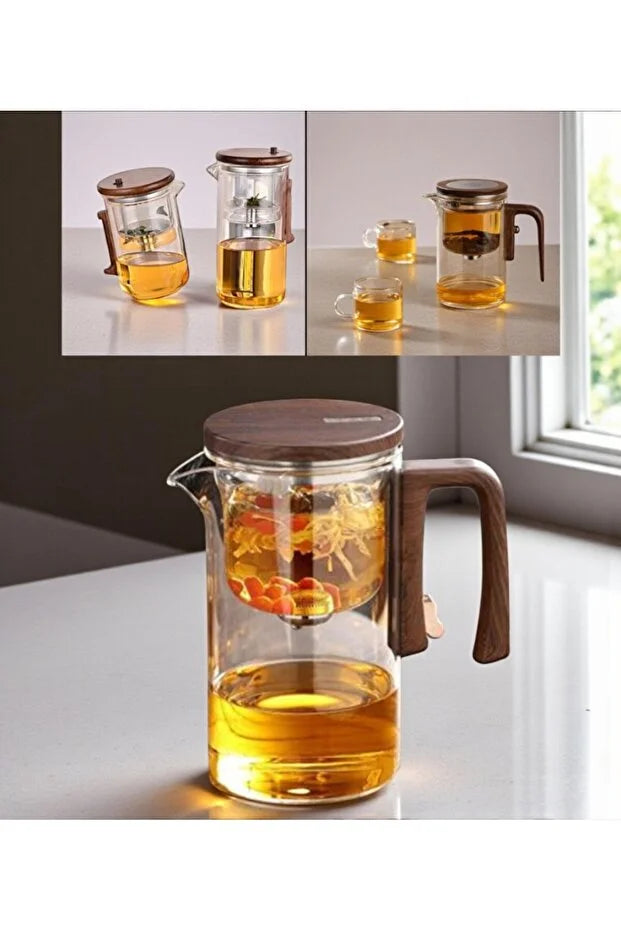 Aromia Manyetik Demlik + Hediye 2 Kupa