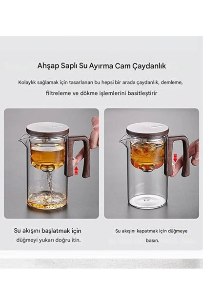 Aromia Manyetik Demlik + Hediye 2 Kupa