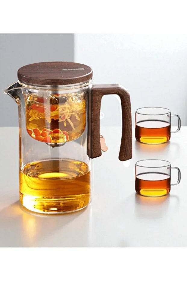 Aromia Manyetik Demlik + Hediye 2 Kupa