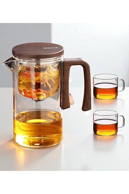 Aromia Manyetik Demlik + Hediye 2 Kupa